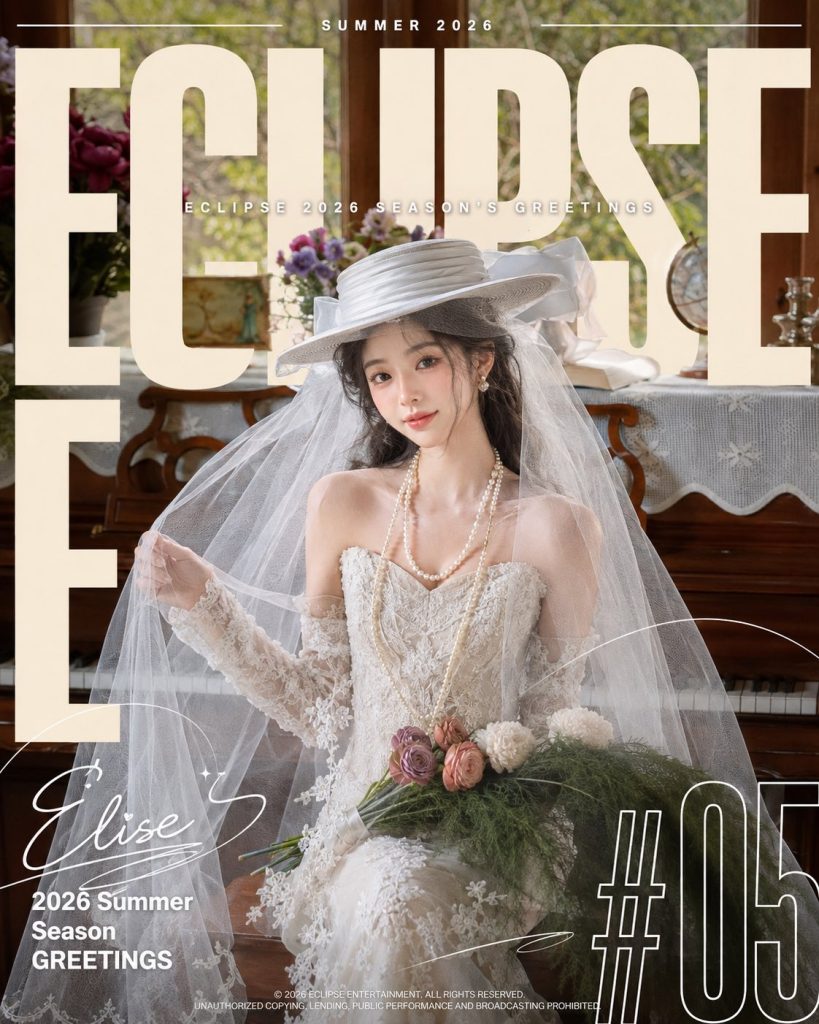 高级韩系婚纱杂志写真 1