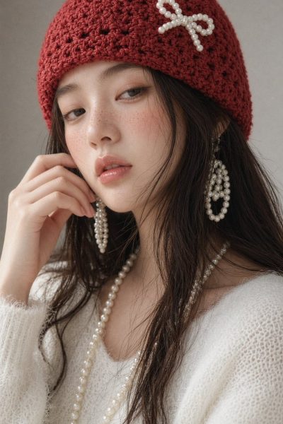 年轻女性特写照片